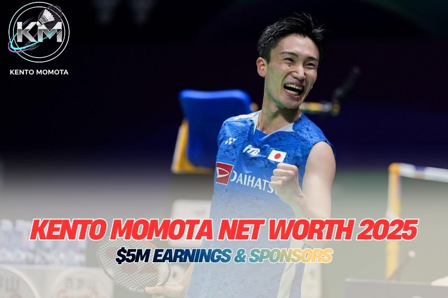 Kento Momota Net Worth 2025: $5M Earnings & Sponsors